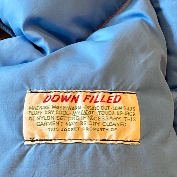 Alpine Design Red and Blue Puffer Vest see measurements vintage - Picture 6 of 7